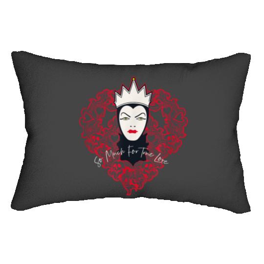 Disney Villains Evil Queen So Much For True Love Valentines Lumbar Pillows
