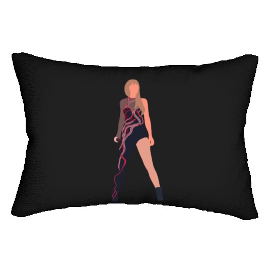 Eras Tour Reputation Outfit Lumbar Pillows