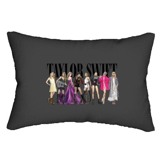 TaylorSwift Taylor's Era Folklore Lumbar Pillows