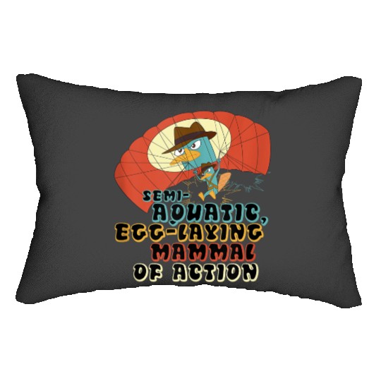 Disneys Phineas And Ferb Semi-aquatic Egg-laying Mammal Lumbar Pillows