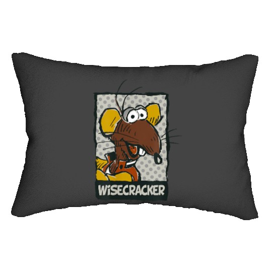 Disneys The Muppets Rizzo The Rat Wisecracker Drawn Portrait  Gifts Lumbar Pillows