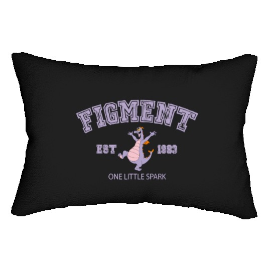 Disney Figment Est 1983  Lumbar Pillows, Disney Epcot Figment Lumbar Pillows