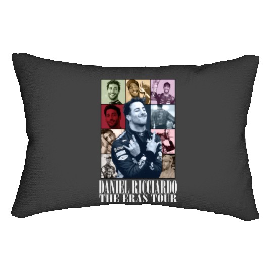 Discover Daniel Ricciardo The Eras Tour T-Shirt Lumbar Pillows