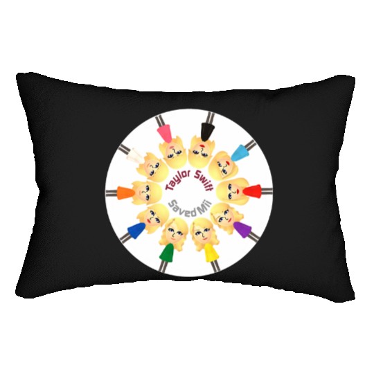 Tayl0r Swift Saved Mii Lumbar Pillows