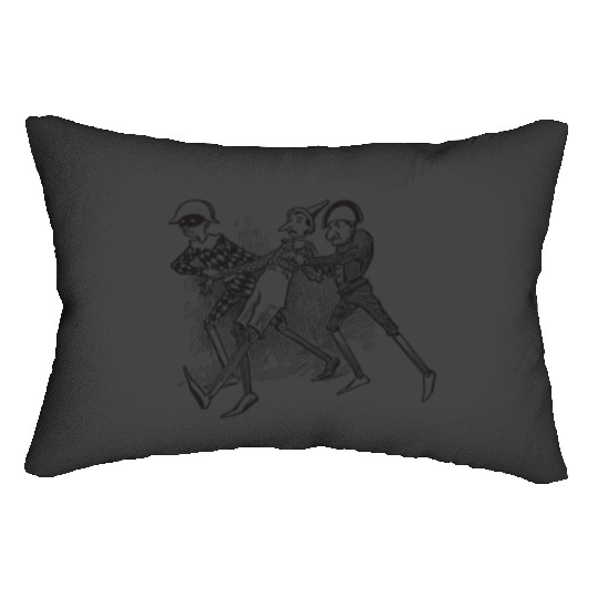 Waltdisneyworld Pinocchio Artwork Art 3 Lumbar Pillows