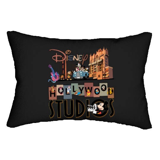 Vintage Disney Hollywood Studios Lumbar Pillows, Hollywood Studios Trip Lumbar Pillows