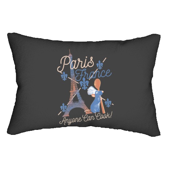 Ratatouille Remy Paris France Disney Disneyland 2023 Lumbar Pillows Disney Trip 2023