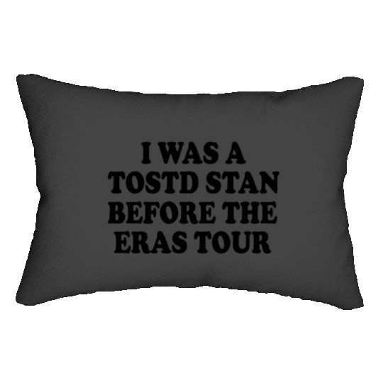 I was a tosotd stan before eras tour Lumbar Pillows
