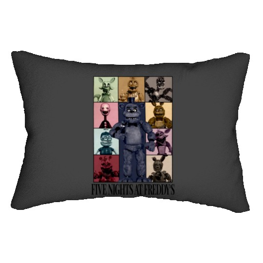 Five Nights At Freddys Eras Tour Lumbar Pillows