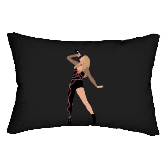 reputation eras tour Lumbar Pillows