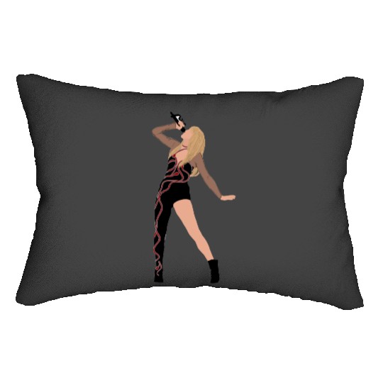reputation eras tour Lumbar Pillows