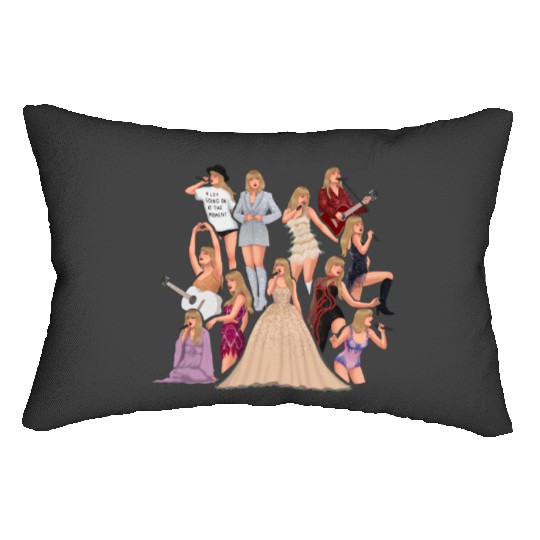 taylosr eras tour outfits s Active Lumbar Pillows