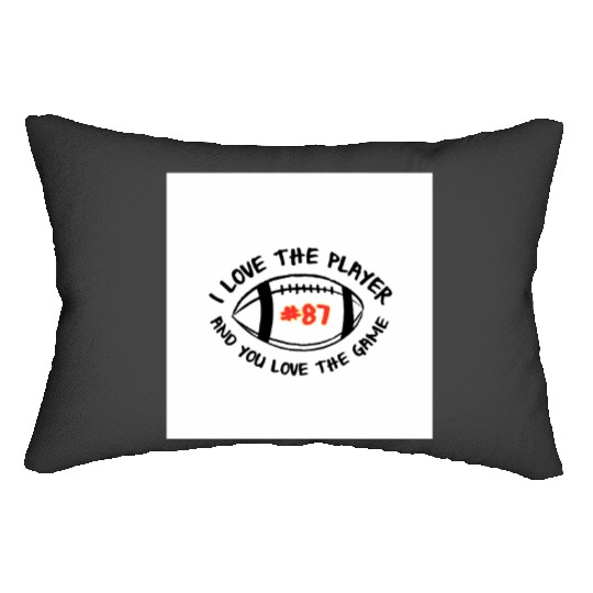 taylorr Swift Travis Kelce Chiefs 1989 Lumbar Pillows