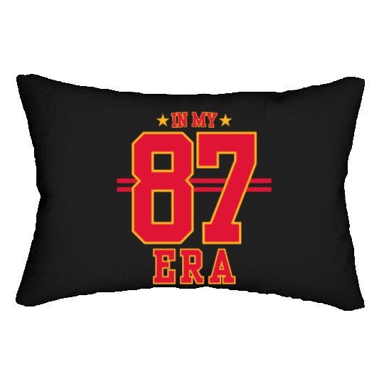 87 Era + Taylorr Swift and Travis Kelce Lumbar Pillows