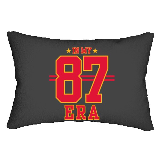 87 Era + Taylorr Swift and Travis Kelce Lumbar Pillows