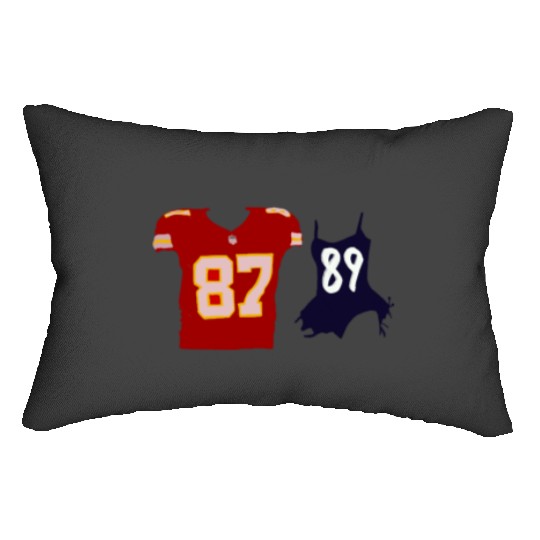 I’ll be 87 you’ll be 89 Taylorr swift Travis kelce (3) Lumbar Pillows
