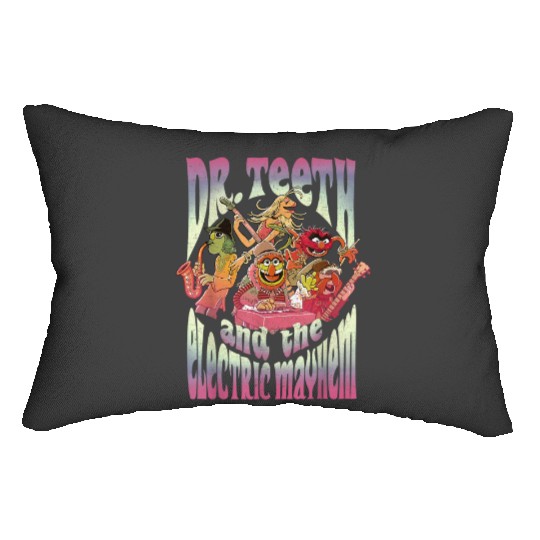 Disney The Muppets Dr. Teeth And The Electric Mayhem Lumbar Pillows