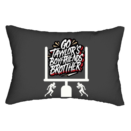 Go Taylorr_s Boyfriend A Hilarious Football Tribute to Taylorr Swift and the Swifts of Kansas Essenti (1) Lumbar Pillows