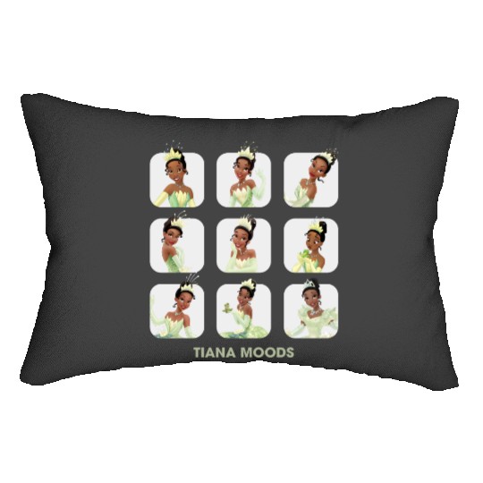 Disney Tiana Moods Face Box Up Disney Princess Lumbar Pillows