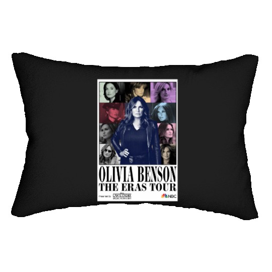 Olivia Benson Eras Tour Lumbar Pillows