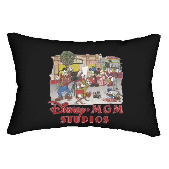 Retro Disney MGM Studios Lumbar Pillows, Hollywood Studios Lumbar Pillows