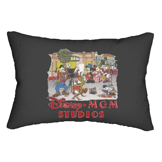 Retro Disney MGM Studios Lumbar Pillows, Hollywood Studios Lumbar Pillows