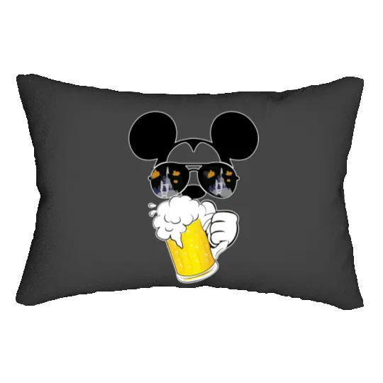 Mickey Beer Minnie, Epcot Drinking Around The World , Drinking Around the world checklist, Disney Couple s Lumbar Pillows