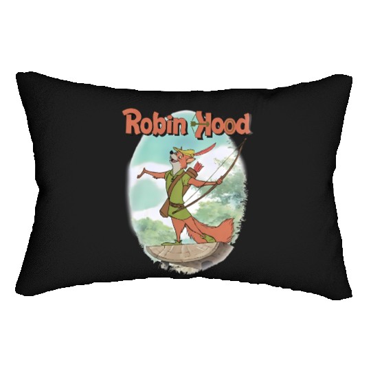 Vintage Robin Hood Lumbar Pillows, Robin Hood Disney Lumbar Pillows