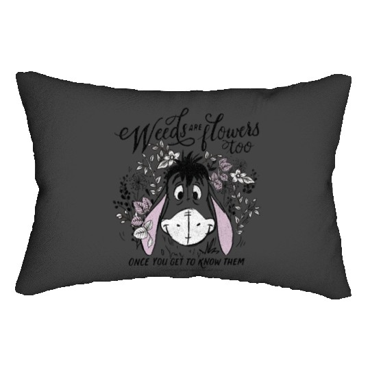 Disney Winnie The Pooh Eeyore Weeds Are Flowers Too Lumbar Pillows