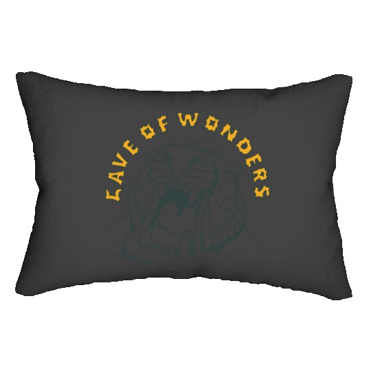 Disney Aladdin Cave Of Wonders Big Tiger head Chest Poster Lumbar Pillows