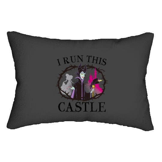 Disney Sleeping Beauty Maleficent Runs This Castle Lumbar Pillows