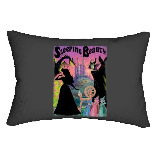 Disney Sleeping Beauty Aurora Maleficent Poster Lumbar Pillows