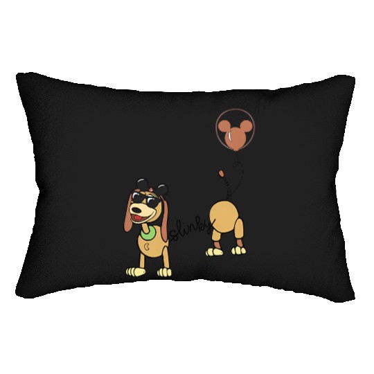 Slinky Dog Lumbar Pillows, Disney Balloon Tank