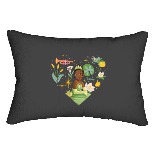 Disney Princess - Tiana Nature Heart Lumbar Pillows