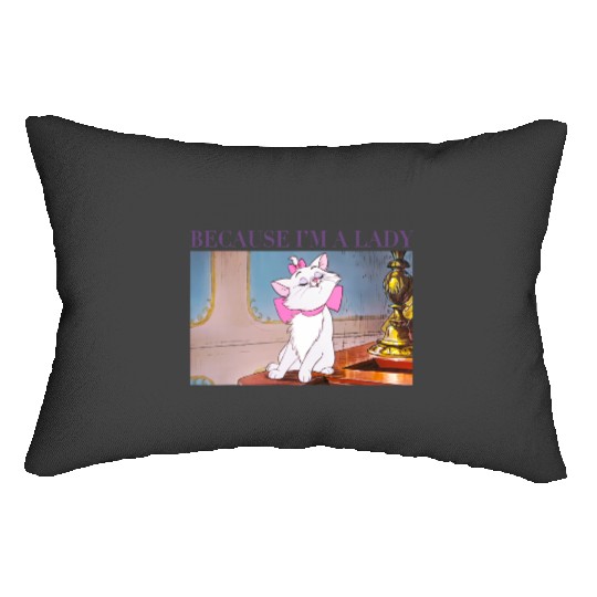 Disney The Aristocats Marie Because I'm A Lady Portrait Lumbar Pillows