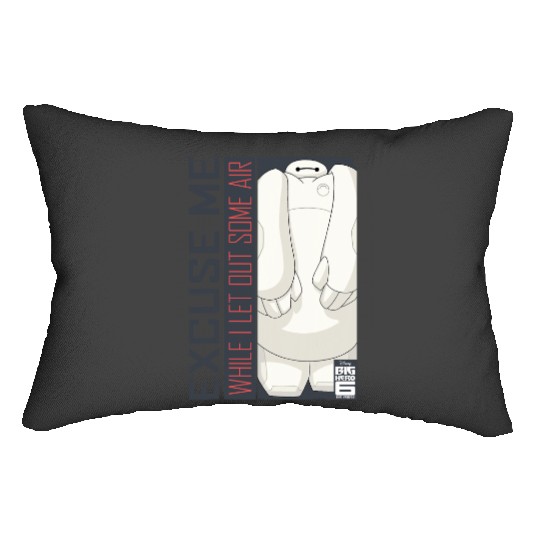 Disney Big Hero 6 TV Series Baymax Excuse Me Graphic Lumbar Pillows