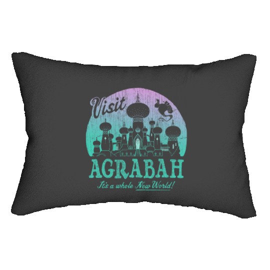 Disney Aladdin Visit Agrabah It's A Whole New World Gradient Lumbar Pillows