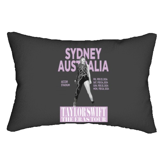 Discover Swift Eras Tour - Sydney, Australia - Light Purple Active Lumbar Pillows