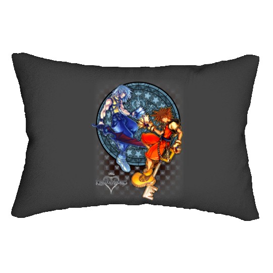 Disney Kingdom Hearts Sora & Riku Chain Of Memories Lumbar Pillows