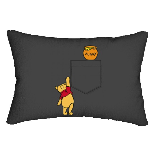 Disney Winnie The Pooh Reaching For Pocket Honey V2 Lumbar Pillows
