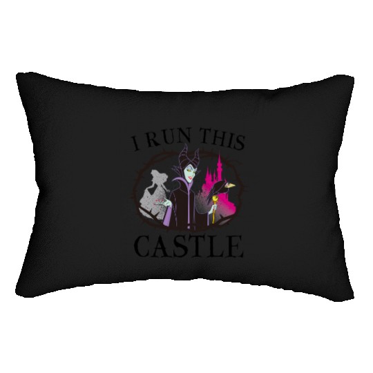 Disney Sleeping Beauty Maleficent Runs This Castle Lumbar Pillows