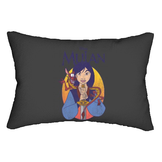 Disney Mulan Classic Mulan & Mushu Poster Lumbar Pillows
