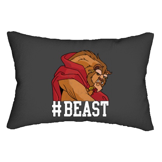 Disney Beauty and the Beast #BEAST Big Face Portrait Lumbar Pillows