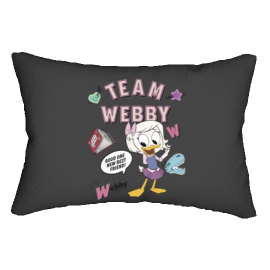 Disney DuckTales Team Web Lumbar Pillows