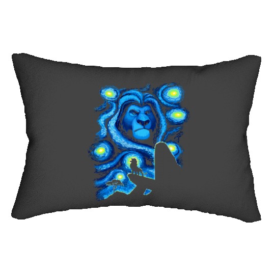 Disney The Lion King Mufasa Starry Night Pride Rock Lumbar Pillows