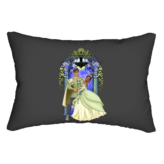 Disney Princess And The Frog Tiana And Naveen Portrait Lumbar Pillows
