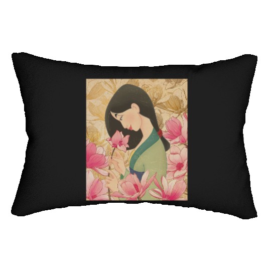 Disney Mulan Floral Lumbar Pillows