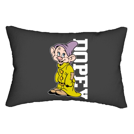 Disney Dopey Dwarf Portrait Lumbar Pillows, Snow White and Seven Dwarfs Lumbar Pillows