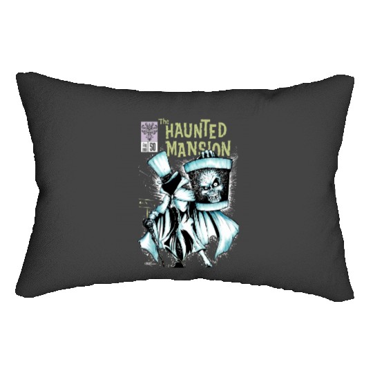 The Haunted Mansion Halloween Lumbar Pillows, Disney Haunted Lumbar Pillows, Disney Halloween Lumbar Pillows, Disneyland Lumbar Pillows, Horror Movie Lumbar Pillows