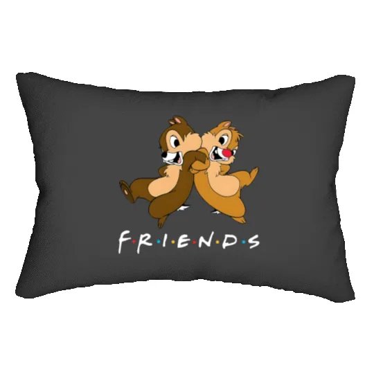 Chip And Dale Friends Lumbar Pillows, Chip and Dale Lumbar Pillows, Disney Friends Lumbar Pillows